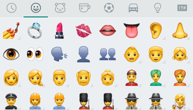 Illustration for article titled WhatsApp para Android rediseña todos los emojis, así es como puedes probarlos